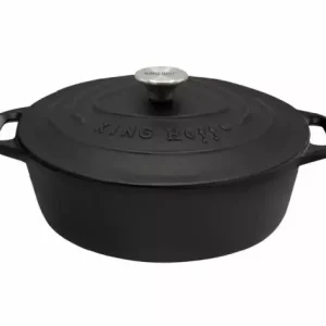 Promocja Brytfanna Żeliwna 33cm 6,2l Kinghoff Kh-1531 Lumarko